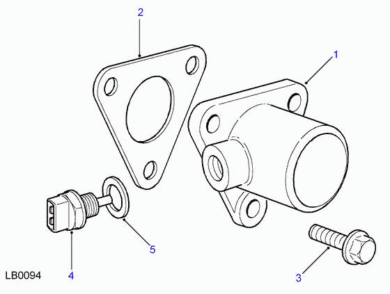 Rover ERR2081 - Датчик, температура на охладителната течност parts5.com