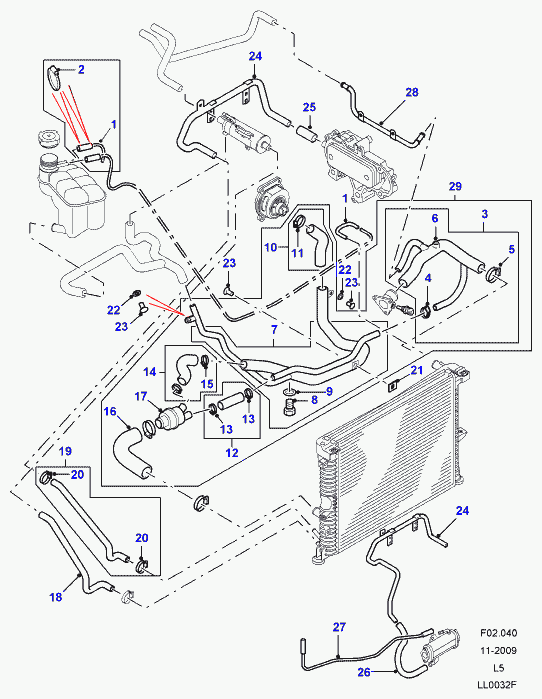 Rover PEM100990 - Termostato, refrigerante parts5.com