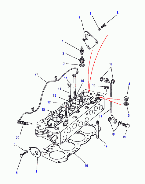 Land Rover ERC 8450 - Bujía de precalentamiento parts5.com