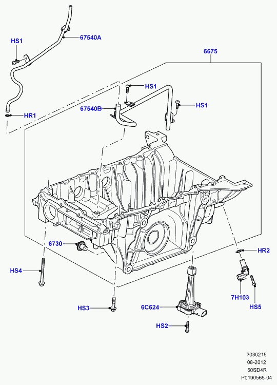 Rover 4594914 - Zaporni vijak, korito za ulje parts5.com