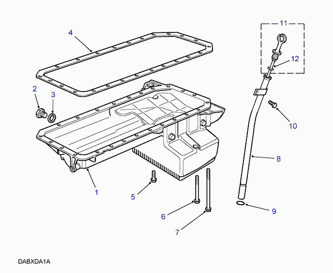 Land Rover STC2034 - Surub de golire,baia de ulei parts5.com