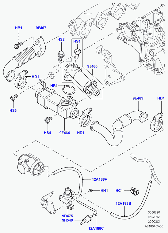 Land Rover PHB 000450 - Filter za gorivo parts5.com