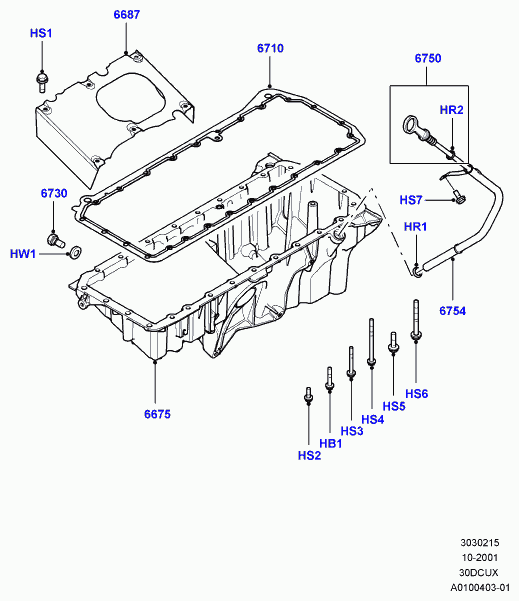 Land Rover VYX000040 - Brtveni prsten, vijak za ispuštanje ulja parts5.com