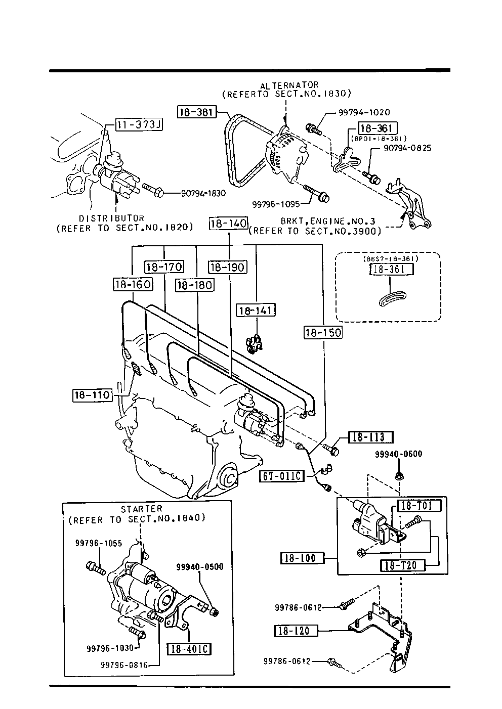 MAZDA BP47 18 110 - Μπουζί parts5.com