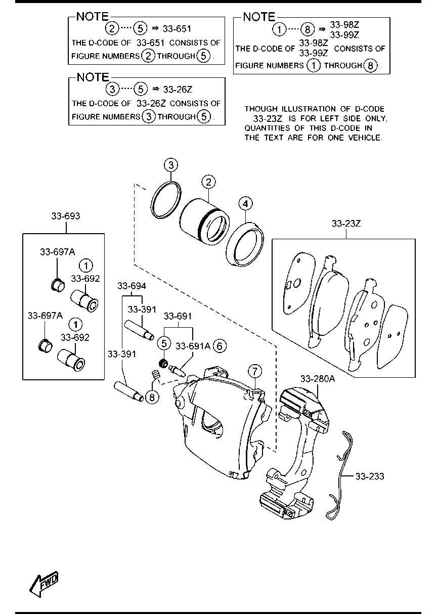 Volvo BPYK-33-61XC - Brake Caliper parts5.com