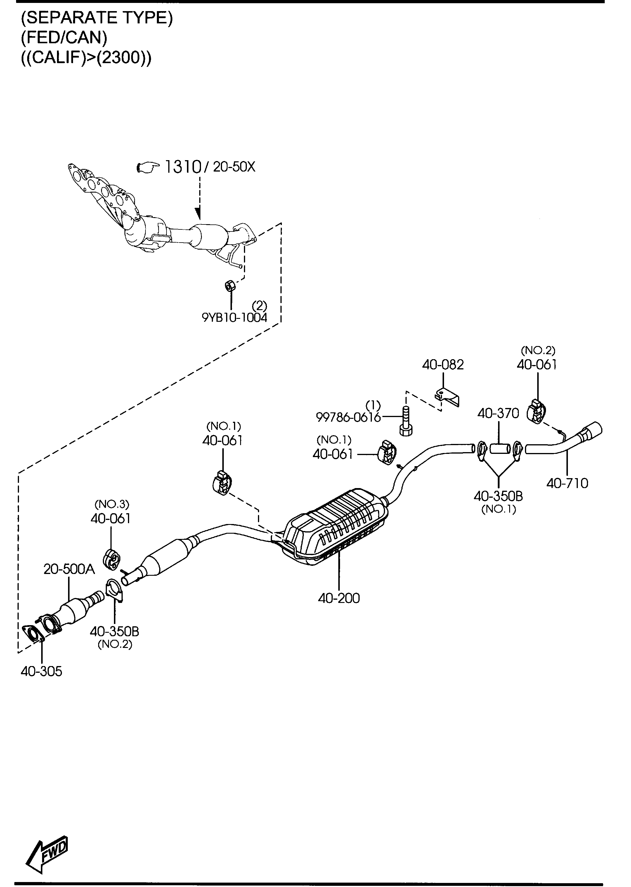 MAZDA 9YB04-1017 - Παξιμάδι, πολλαπλή εξαγωγής parts5.com