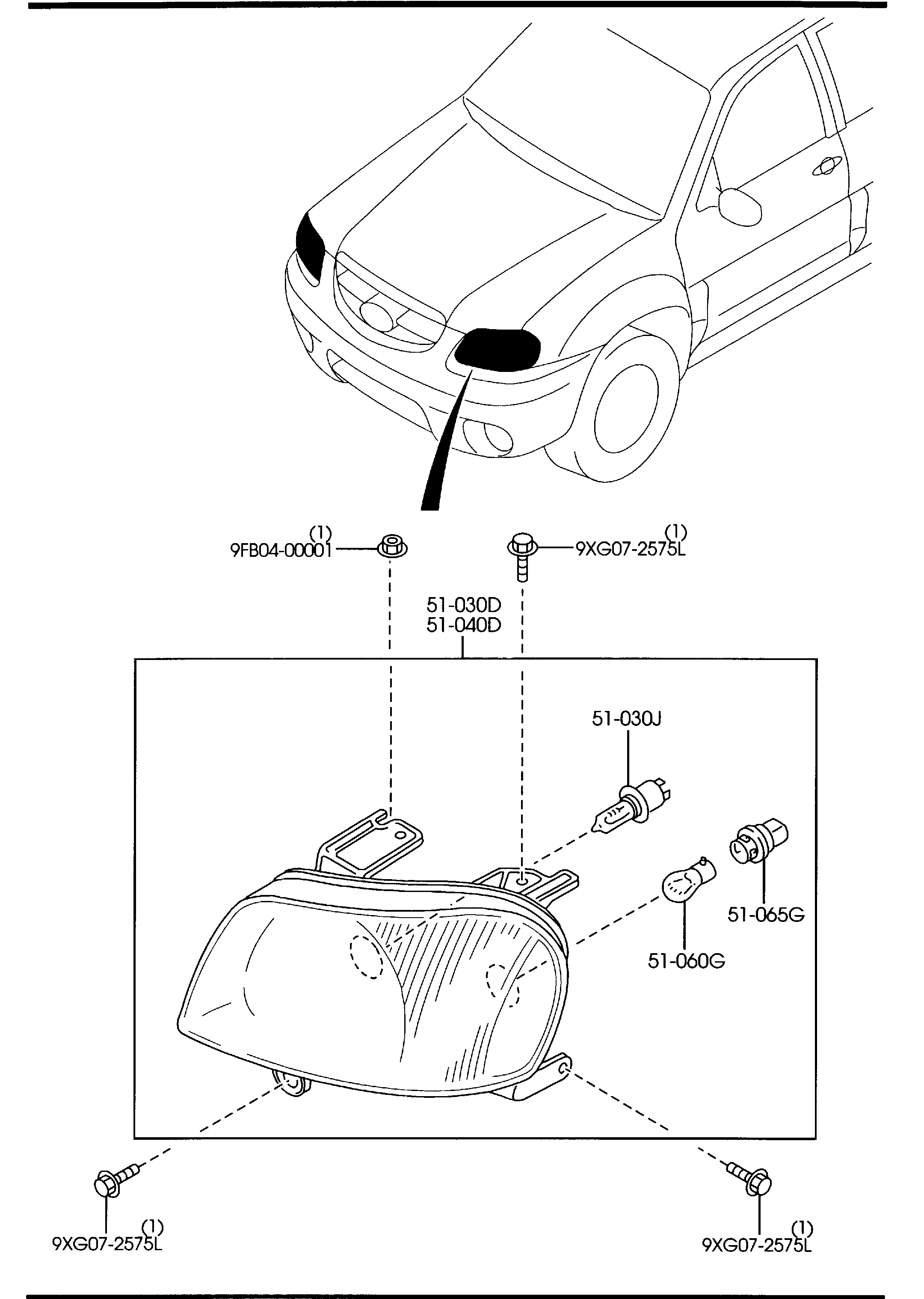 MAZDA 9970-38-605 - Hõõgpirn parts5.com