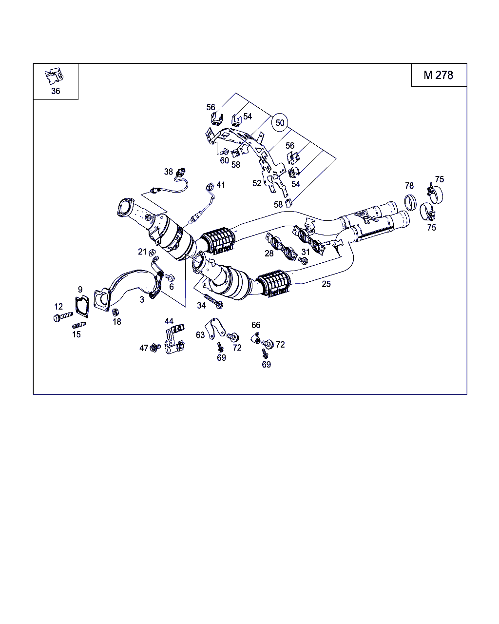 Mercedes-Benz A 008 542 78 18 - Lamda-sonda parts5.com