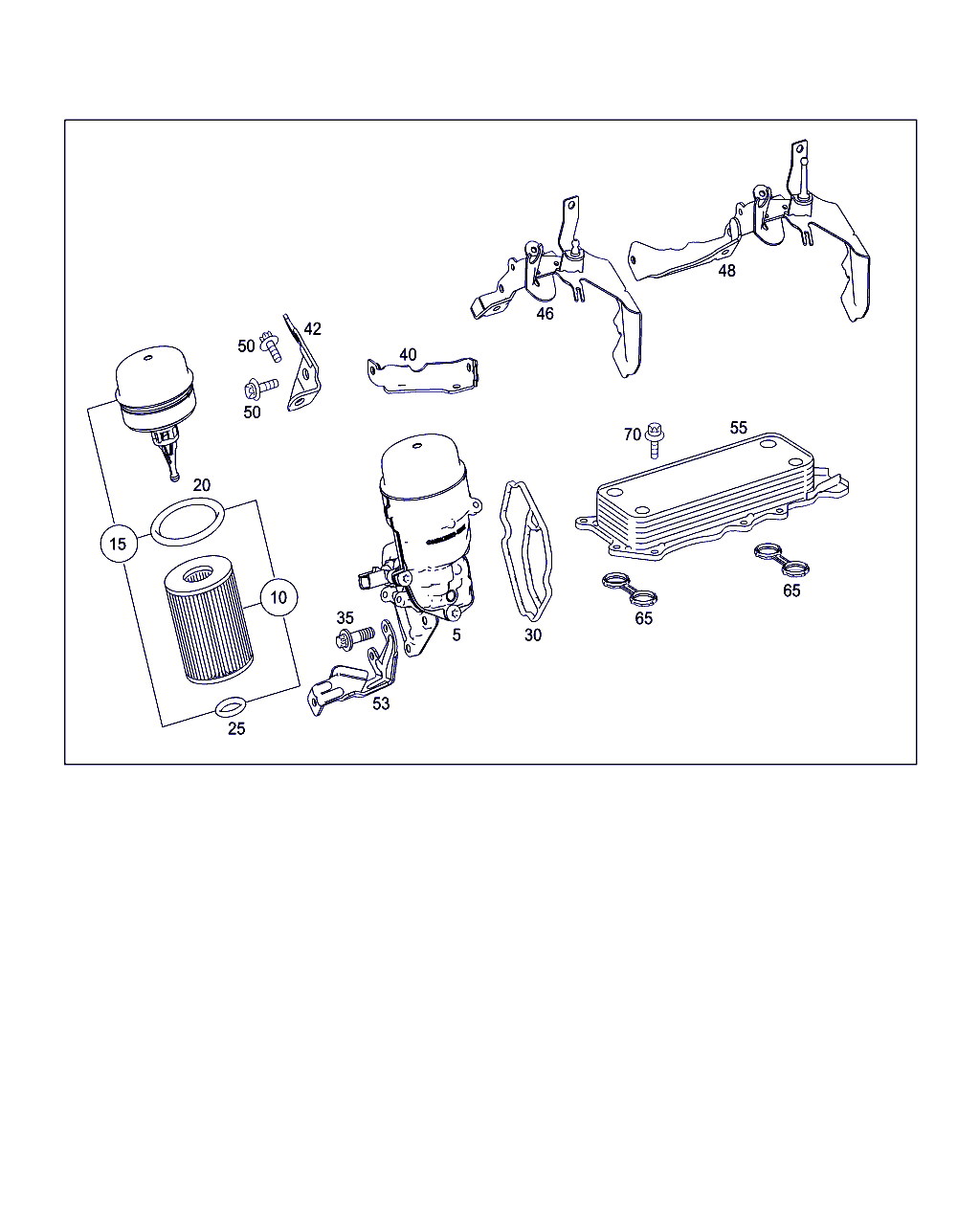 Mercedes-Benz A 642 180 00 09 - Filtre à huile parts5.com