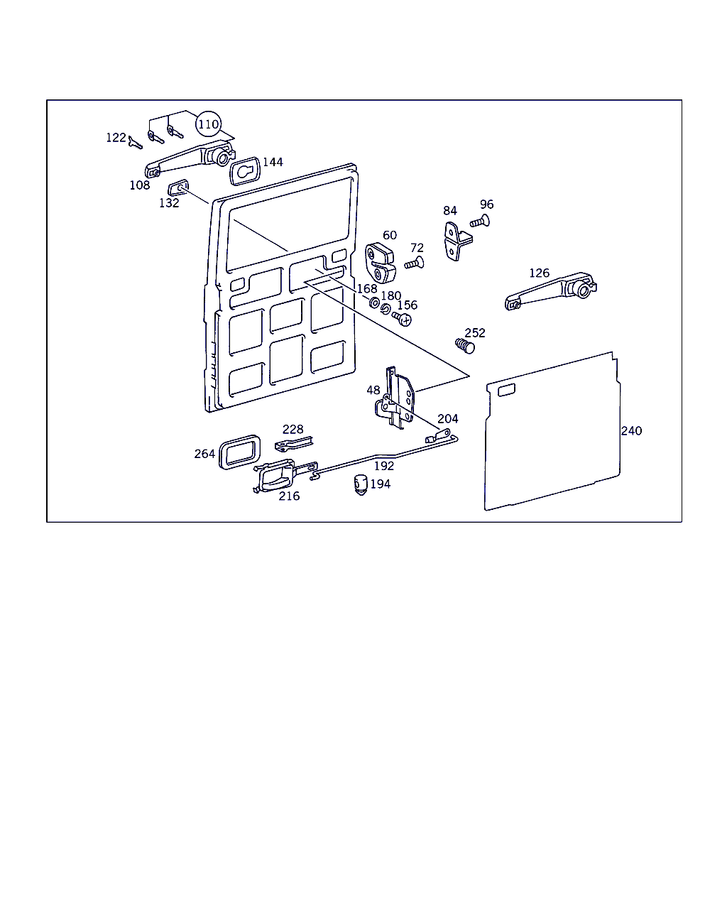 Mercedes-Benz A 631 760 12 59 - Λαβή πόρτας parts5.com