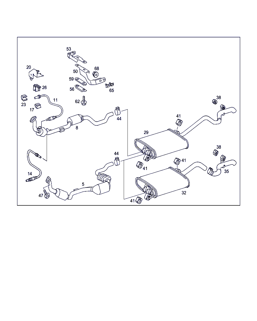 Mercedes-Benz A 000 540 81 17 - Sonda Lambda parts5.com