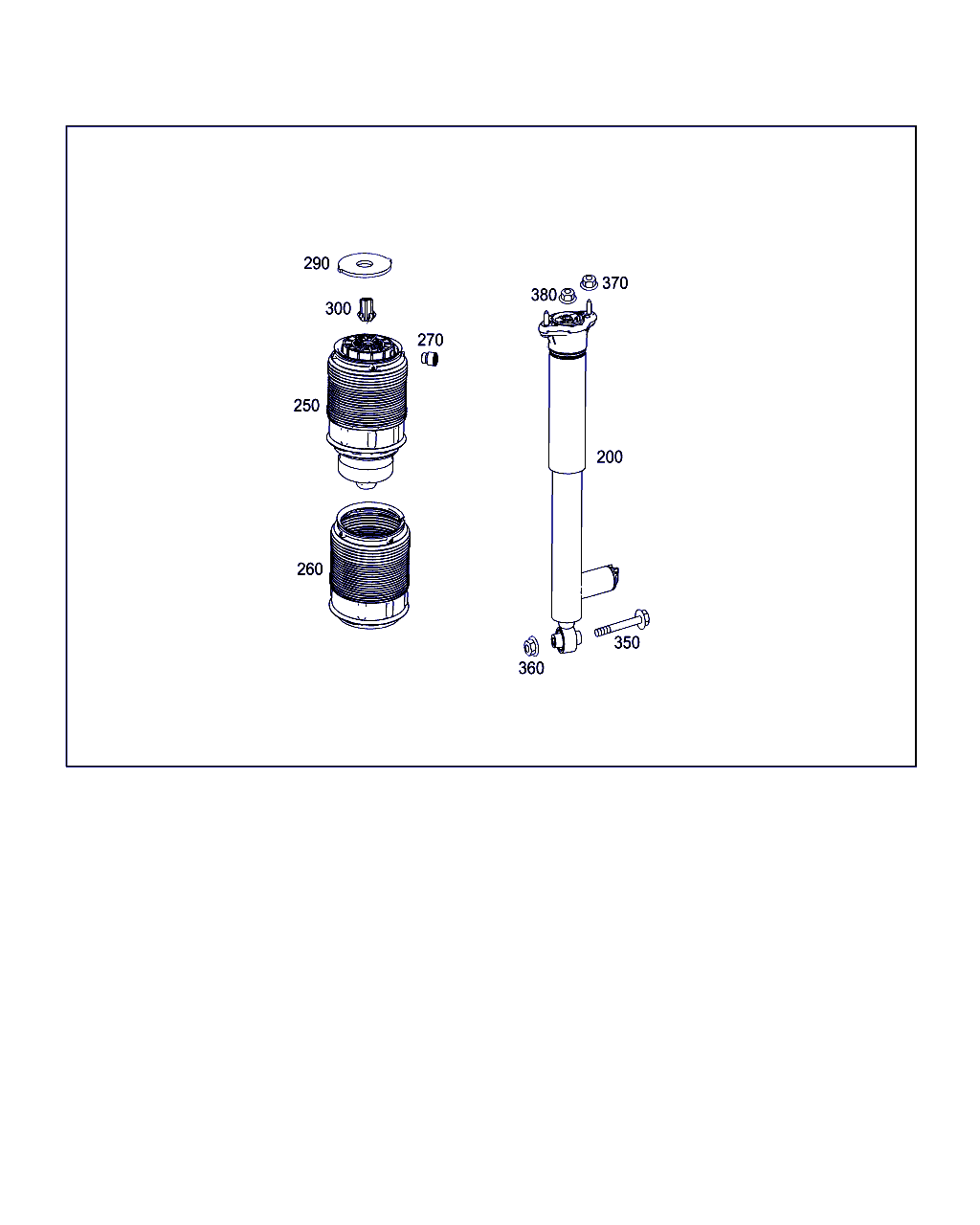 Mercedes-Benz A 212 320 39 25 - Vzmetni meh, zracno vzmetenje parts5.com