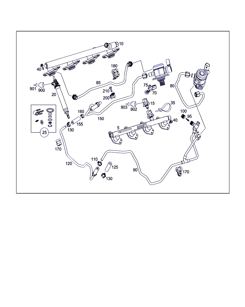 Mercedes-Benz A 278 070 06 87 - INJECTOR WITH NOZZLE parts5.com