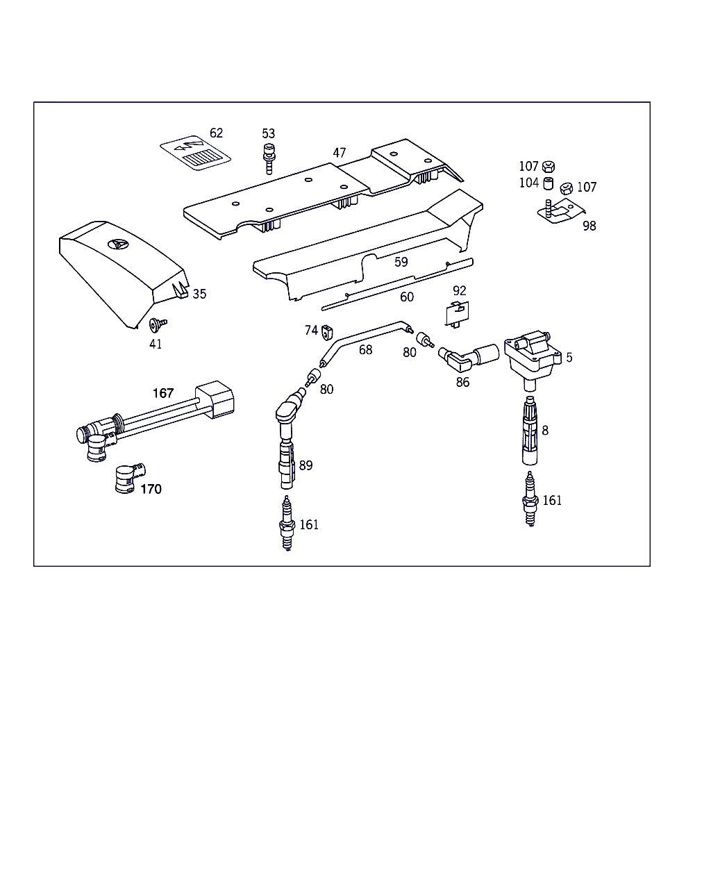 Mercedes-Benz A 003 159 67 03 - Sytytystulppa parts5.com