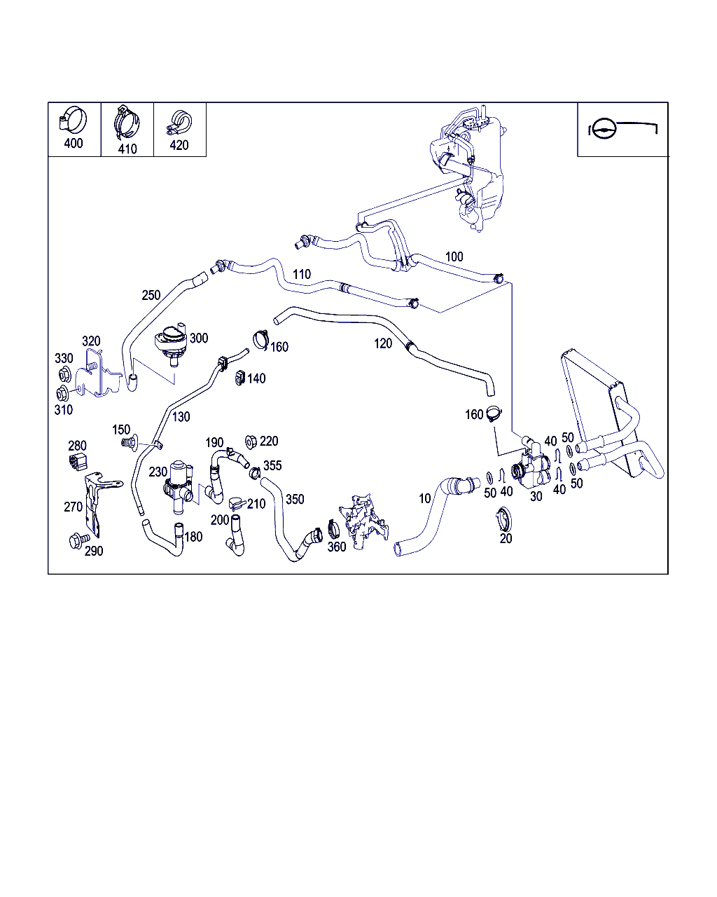 Mercedes-Benz A 211 506 00 00 - Dodatna pumpa za vodu parts5.com