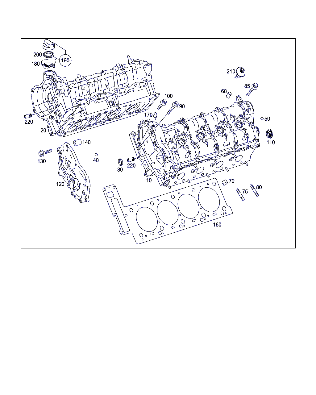 Mercedes-Benz A 000 010 14 85 - Sealing Cap, oil filling port parts5.com