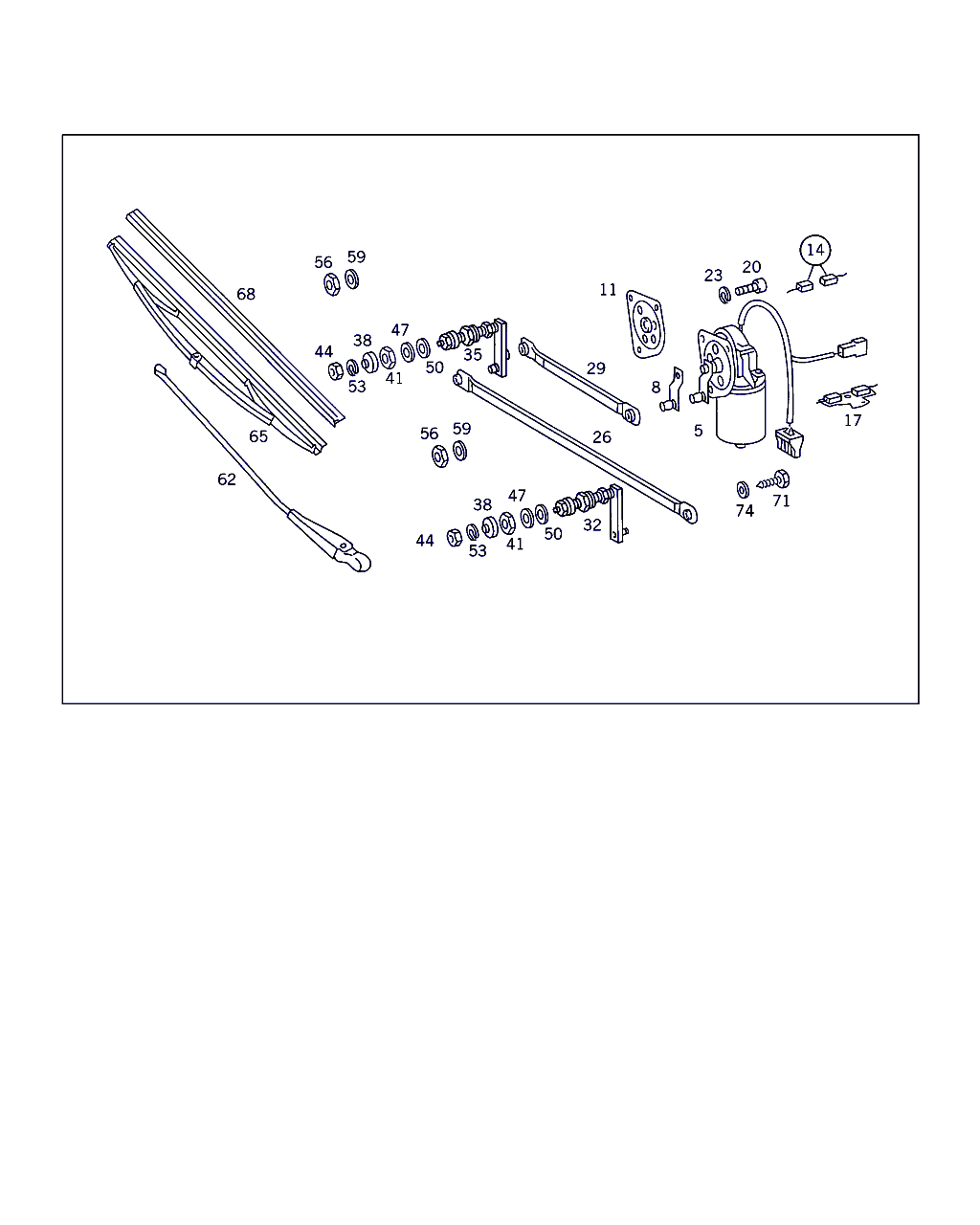 Mercedes-Benz A 000 990 17 48 - WINDOW parts5.com