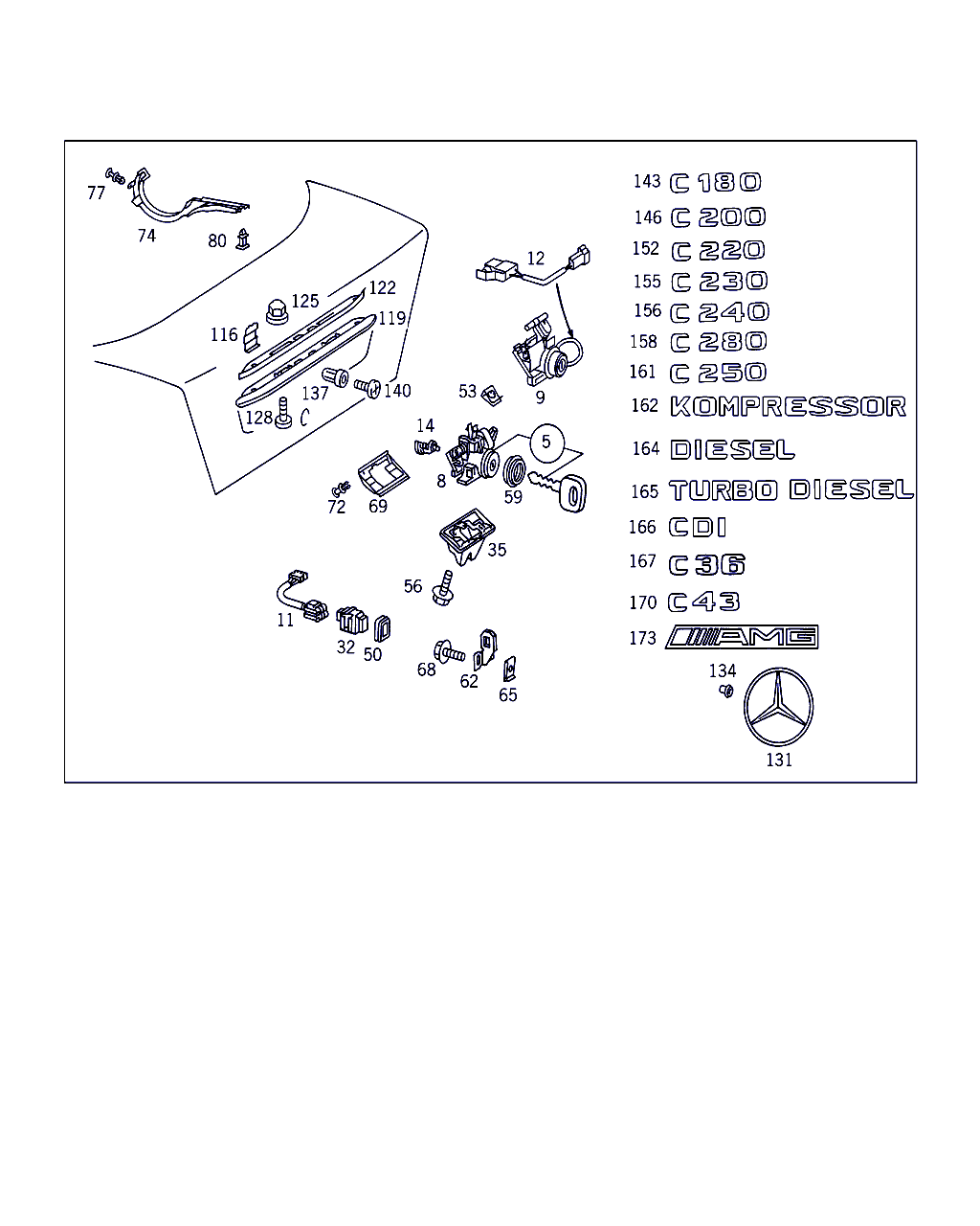 Mercedes-Benz A 202 984 08 29 - Nakrętka, kolektor wydechowy parts5.com