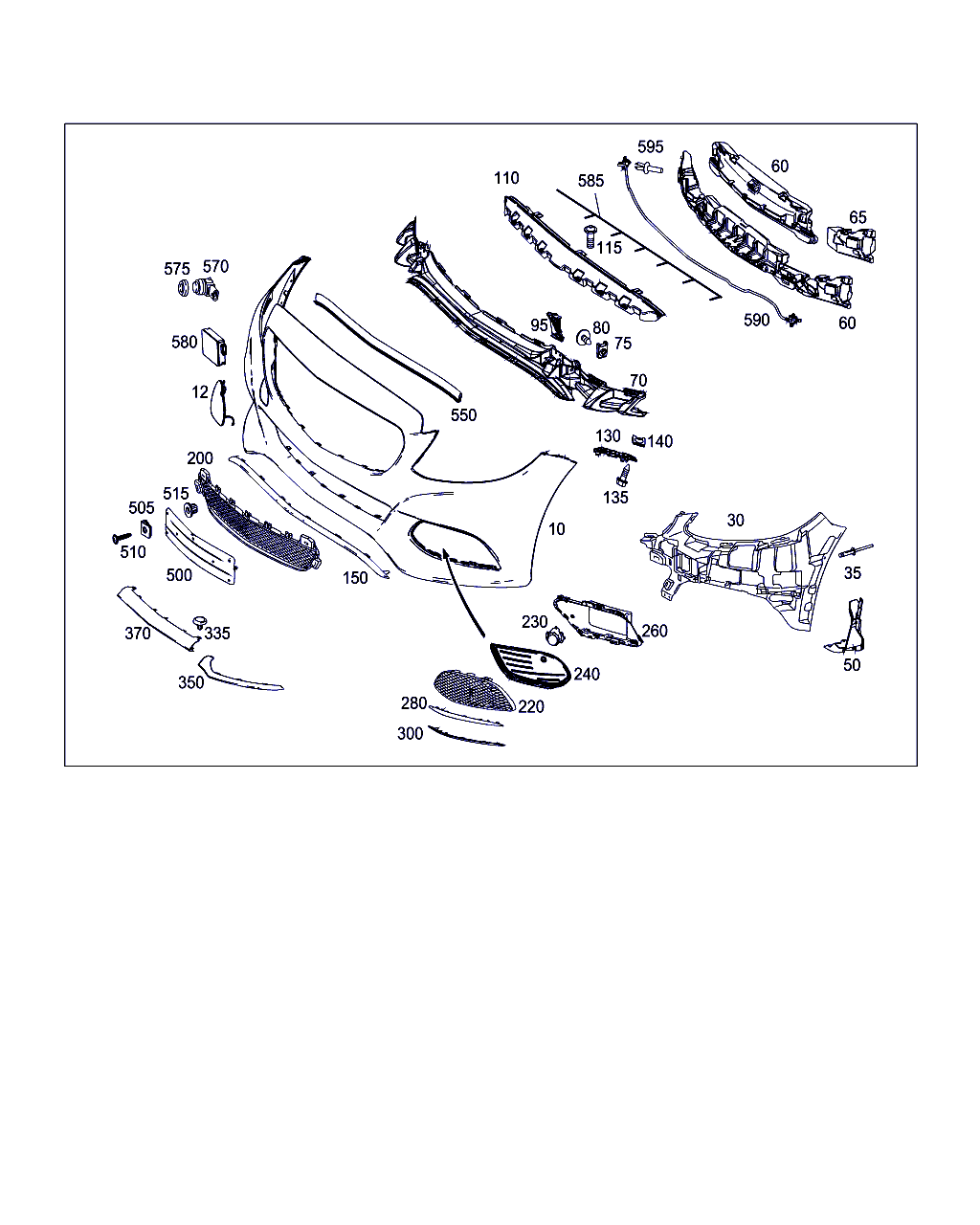 Mercedes-Benz A 000 905 55 04 9999 - Parkovací senzor parts5.com