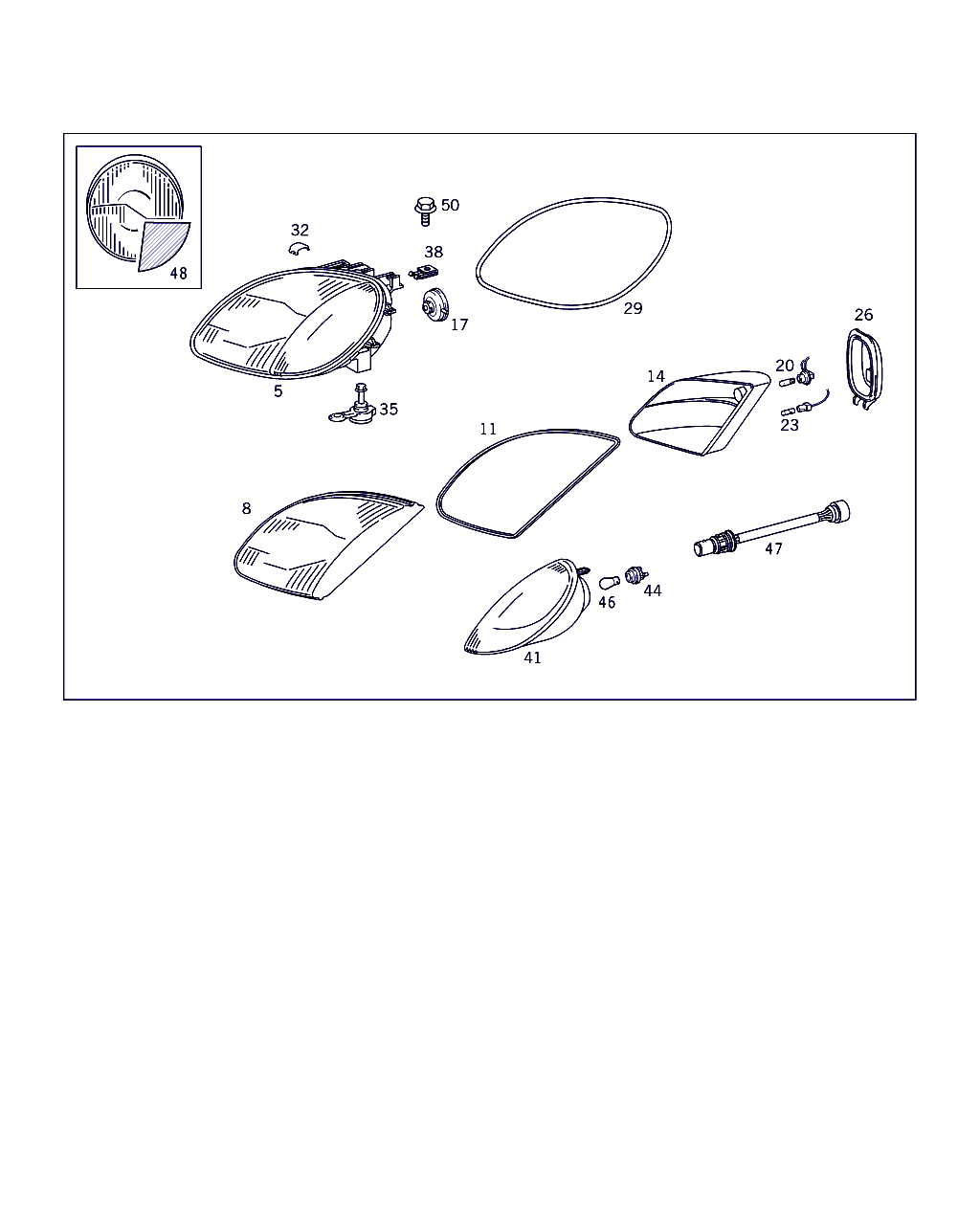 Mercedes-Benz (BBDC) A 002 544 00 94 - Bulb, daytime running light parts5.com