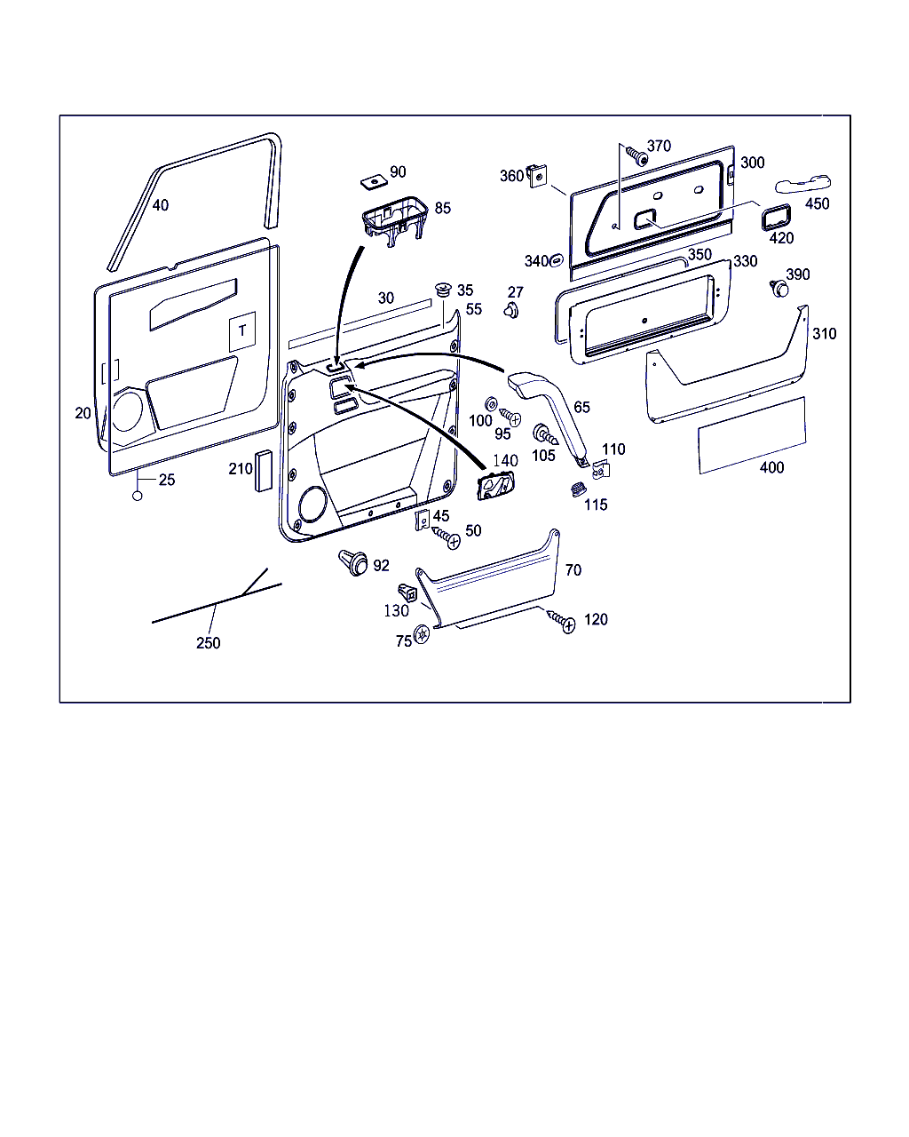 Mercedes-Benz A 463 988 01 25 - Zarnica, glavni zaromet parts5.com