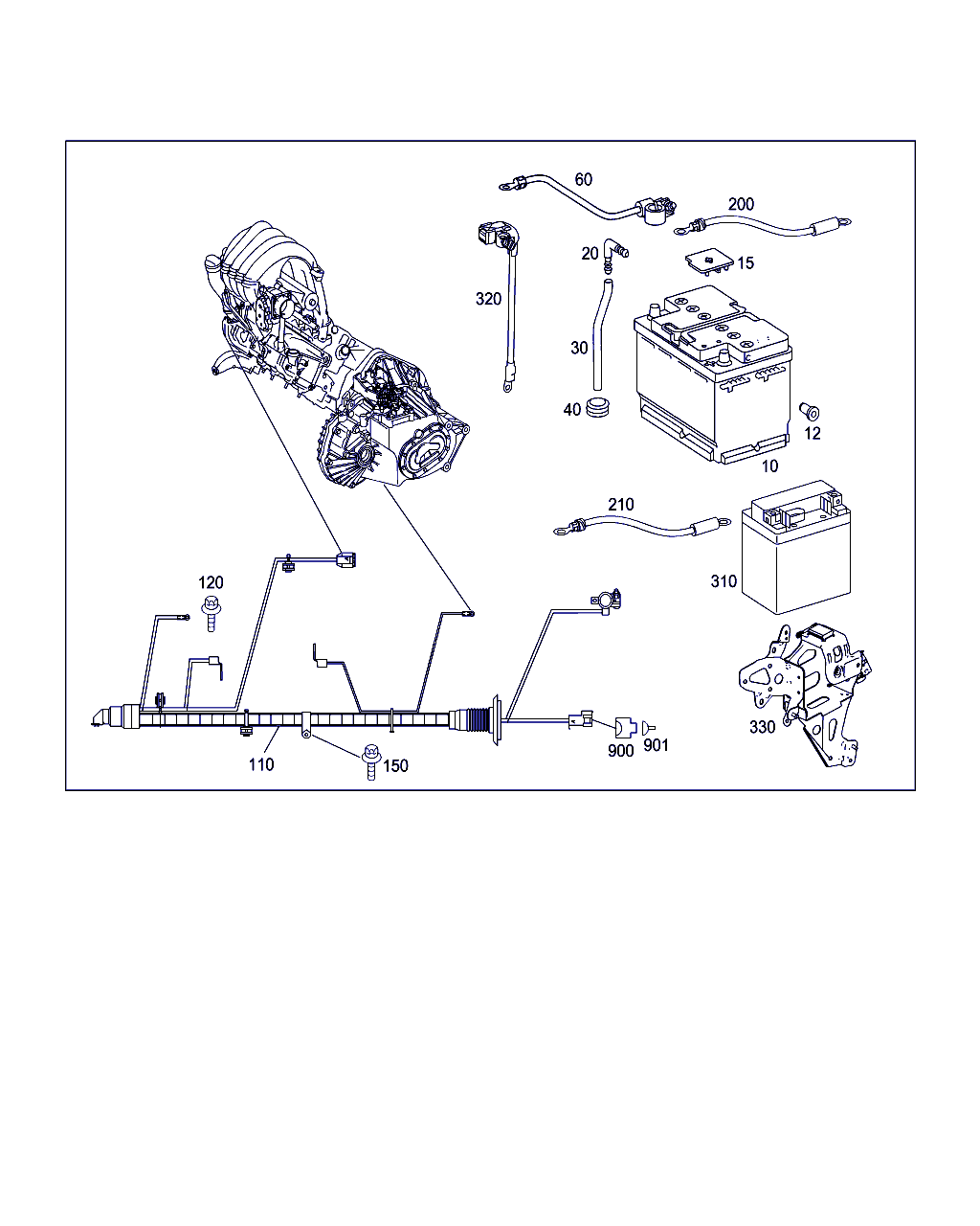 Mercedes-Benz A 000 982 04 08 - Стартов акумулатор parts5.com