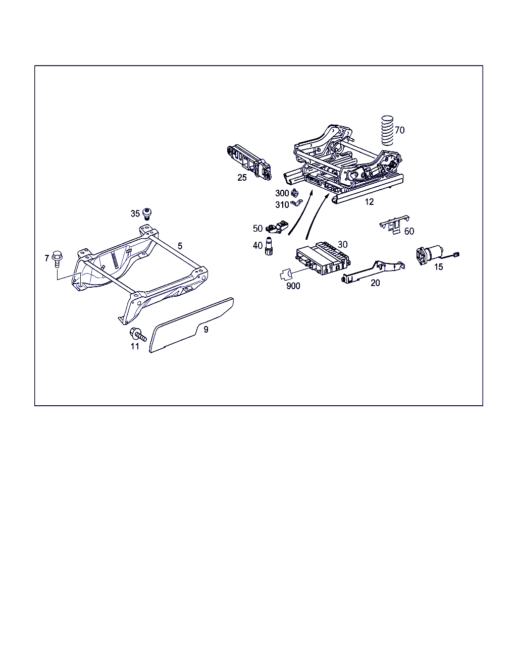 Mercedes-Benz A 211 870 46 26 - Unidad de control, ajuste de asiento parts5.com