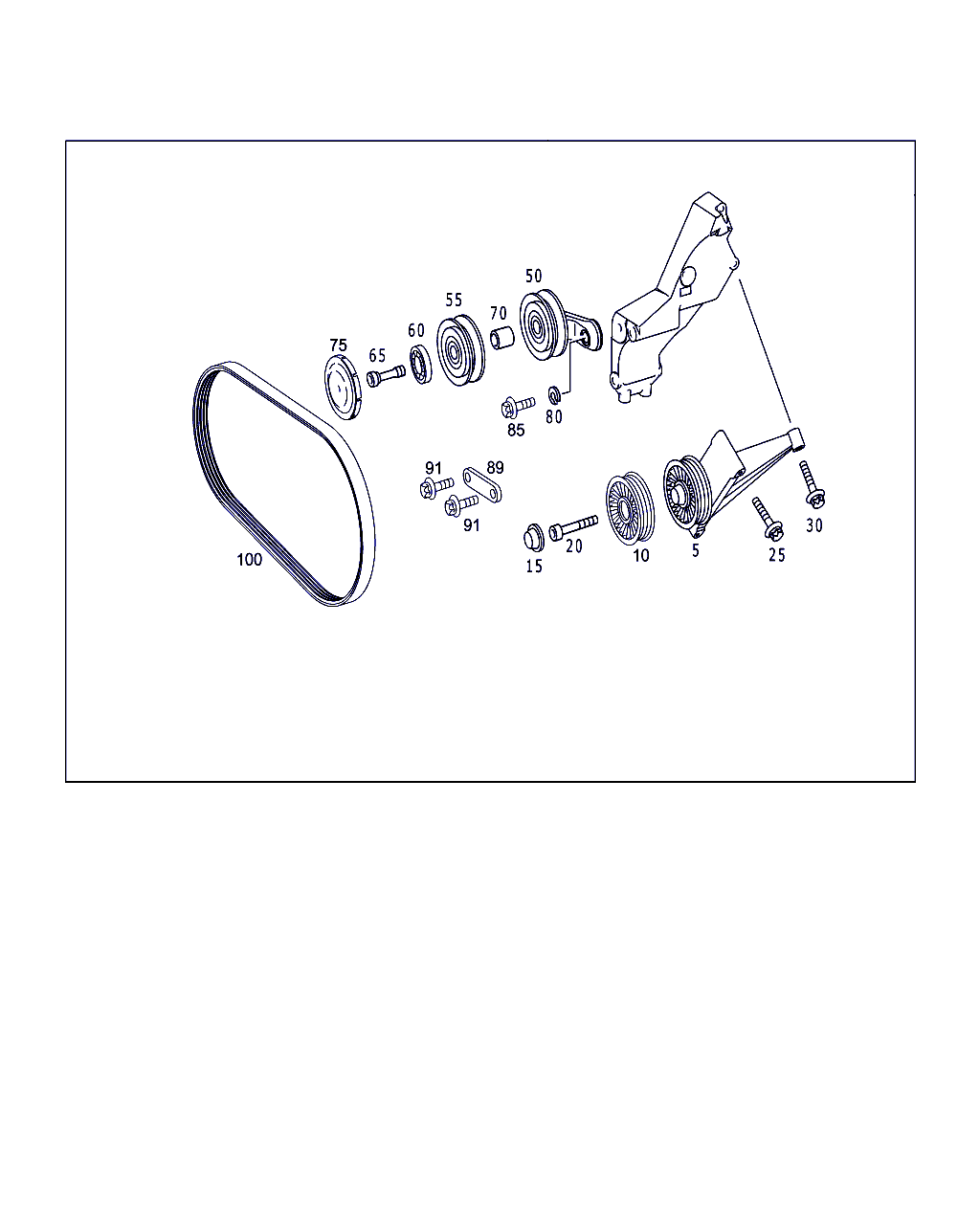 Mercedes-Benz A 014 997 17 92 - Hosszbordás szíj parts5.com