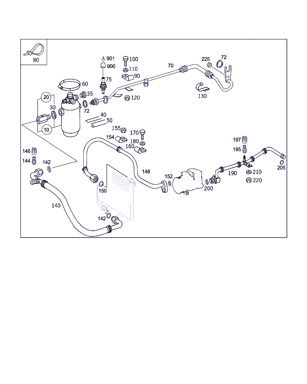 Mercedes-Benz N 916016 022203 - Upevňovací spona parts5.com