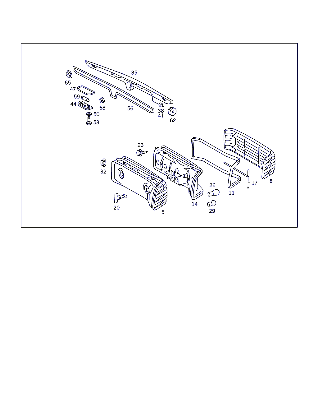 Mercedes-Benz A 126 990 03 51 - Izzó, nappali fény parts5.com