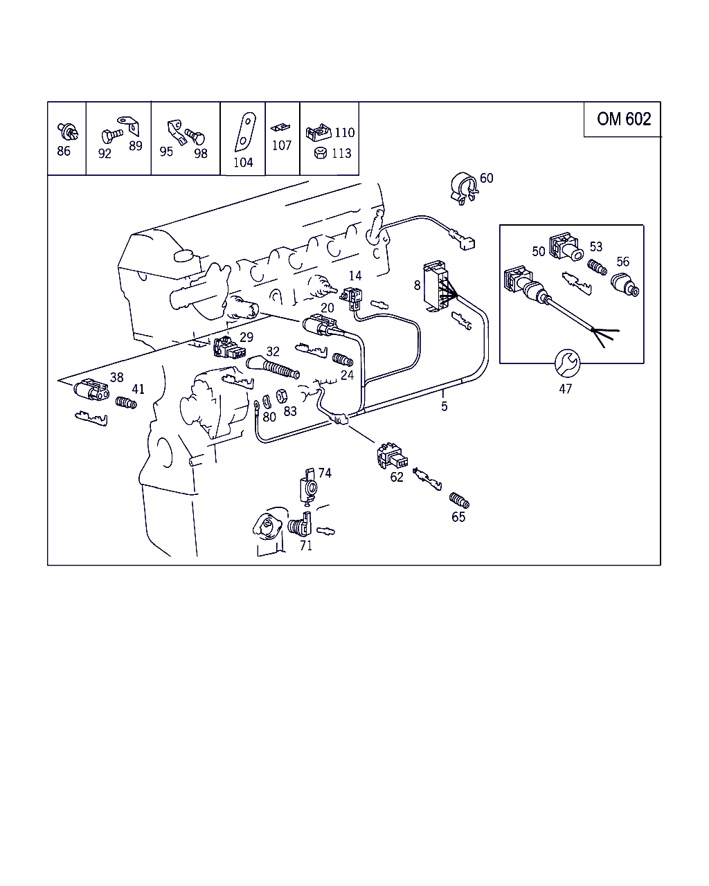 Mercedes-Benz N 304017 006018 - HEXAGON HEAD BOLT parts5.com