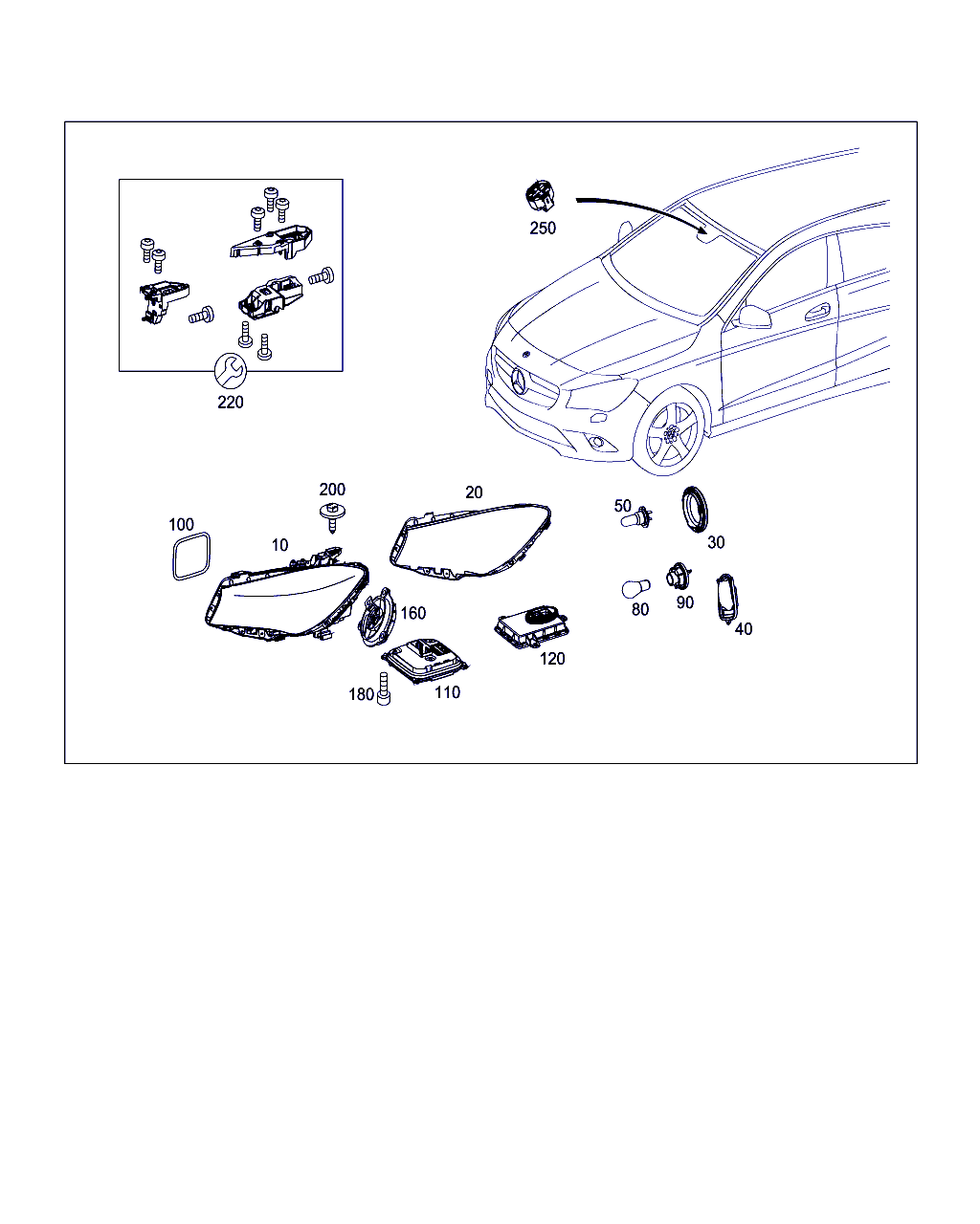 Mercedes-Benz A 218 900 93 03 - Unidad de control, iluminación parts5.com