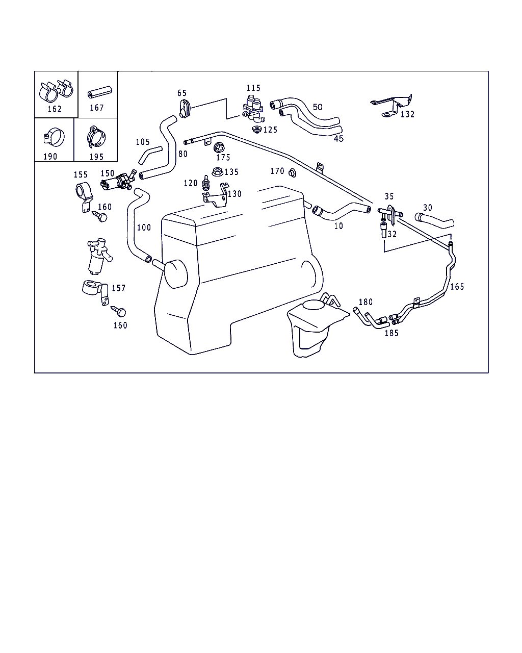 Mercedes-Benz A 140 995 04 05 - Zarnica, dnevna luc za voznjo parts5.com