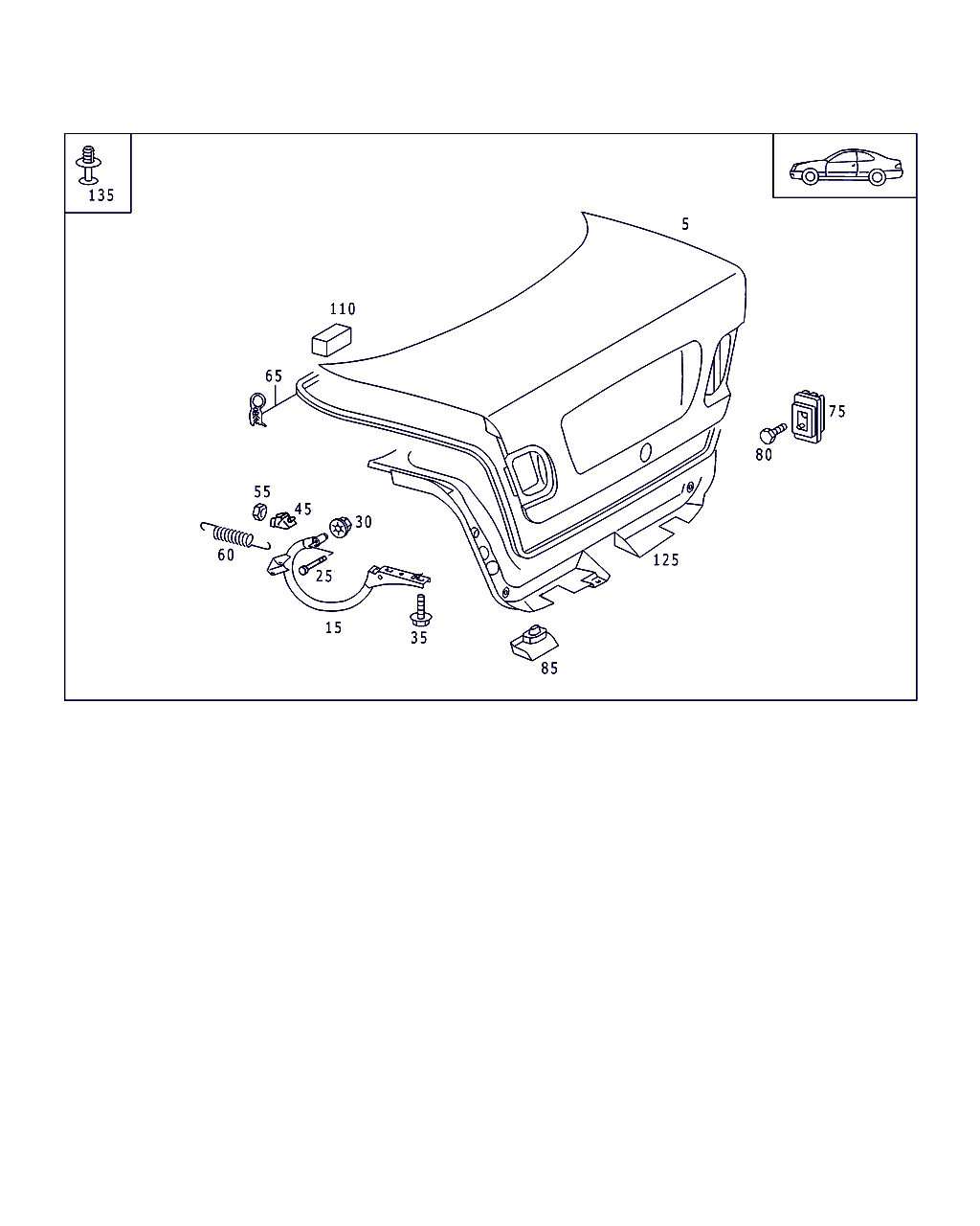 Mercedes-Benz A 201 990 02 92 - Remache expandible parts5.com