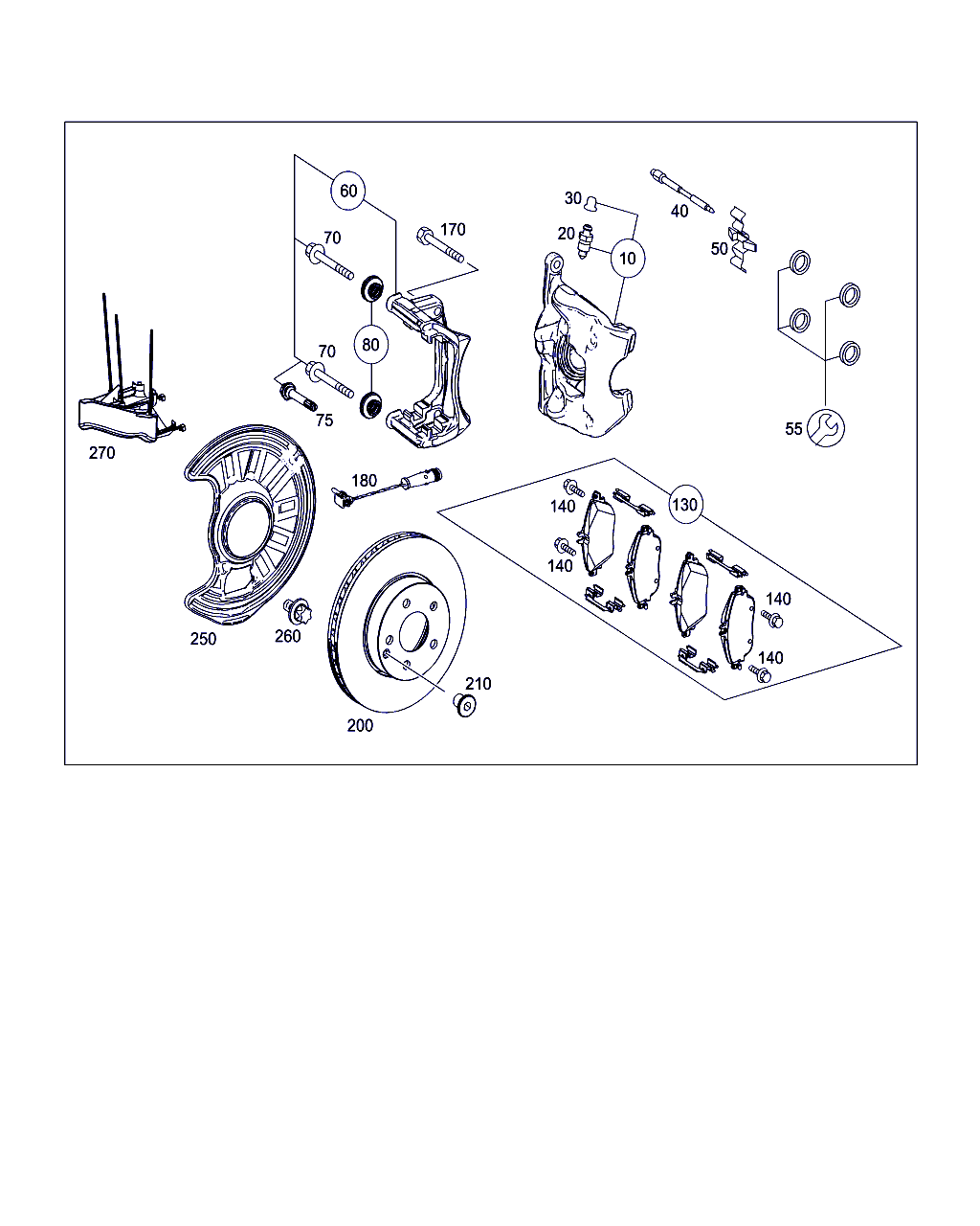 Mercedes-Benz A 001 421 35 86 - Bellow, brake caliper guide parts5.com