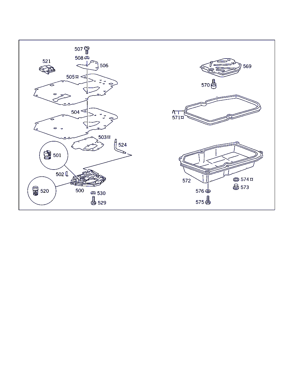 Mercedes-Benz A 126 270 01 98 - Hidraulični filter, automatski menjač parts5.com