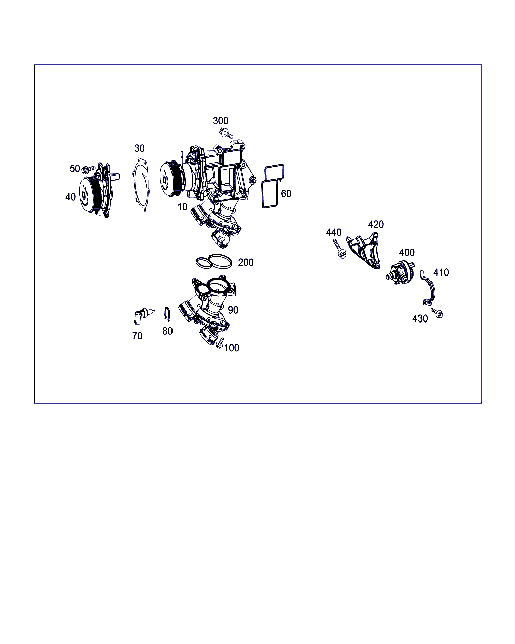 Daimler A 656 200 00 15 - Thermostat, coolant parts5.com