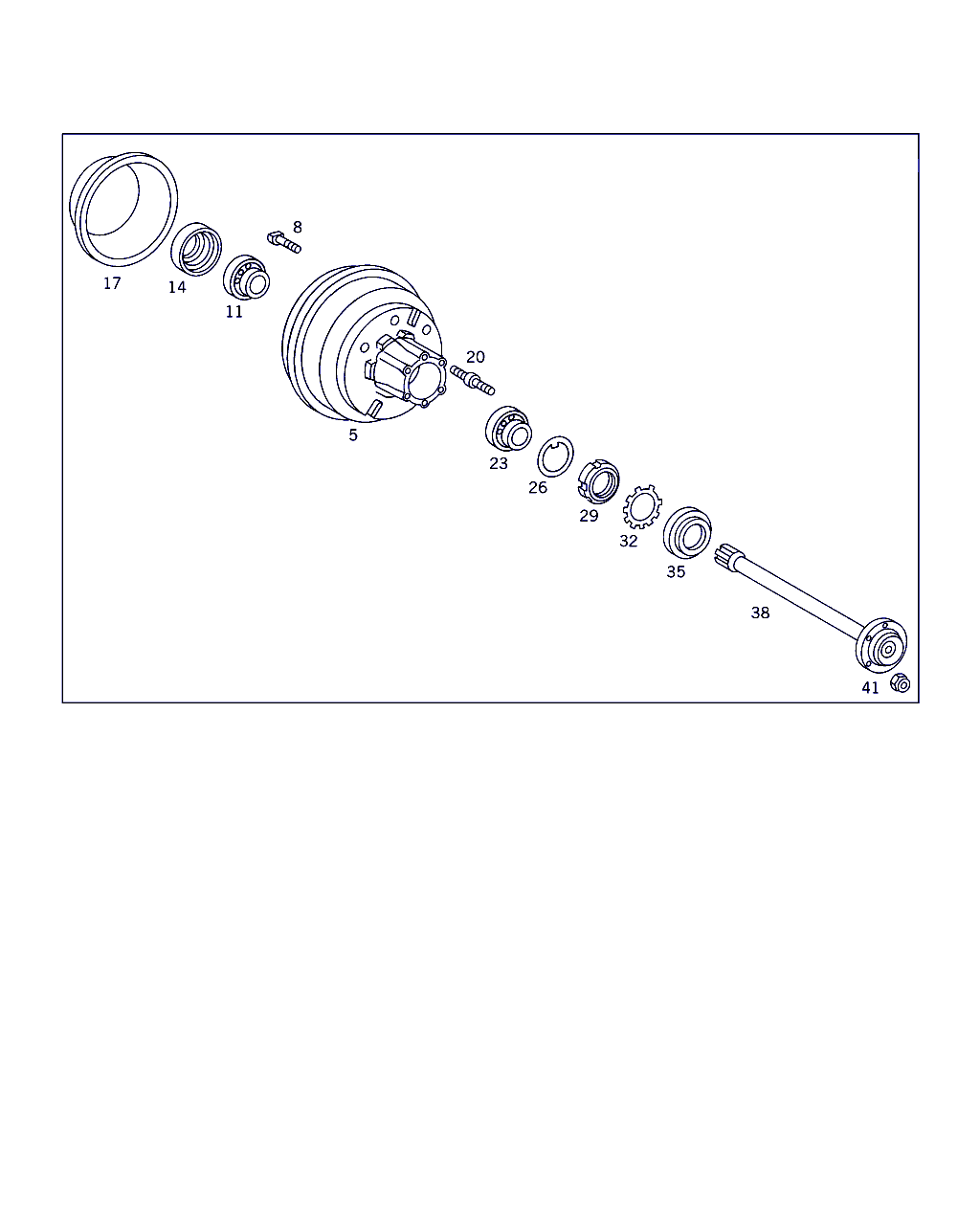 Mercedes-Benz A 000 980 90 02 - Подшипник ступицы колеса parts5.com