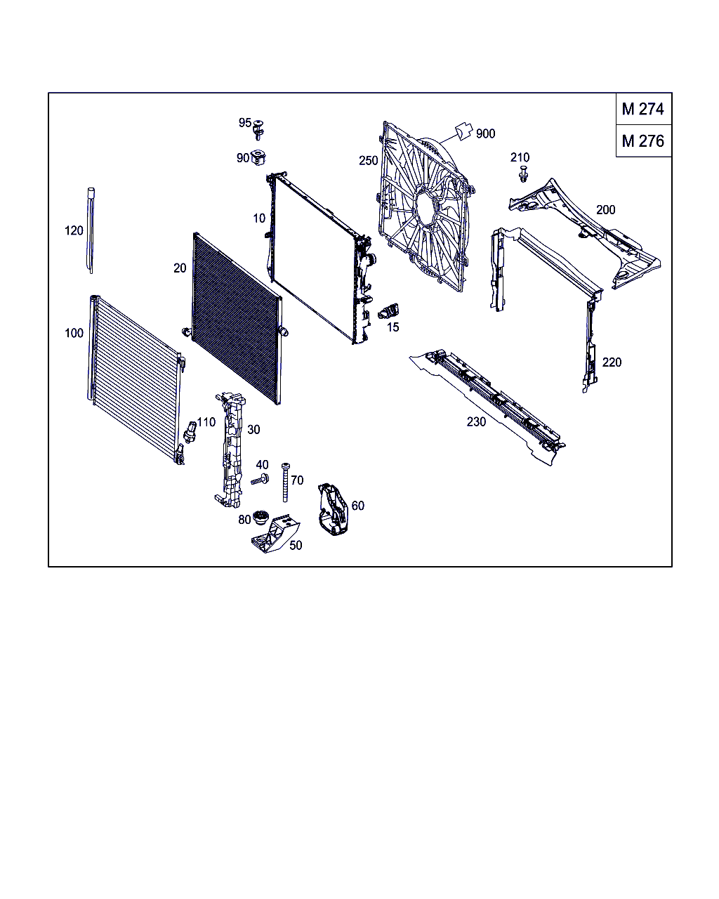 Mercedes-Benz A 099 500 04 54 - Condensator, climatizare parts5.com