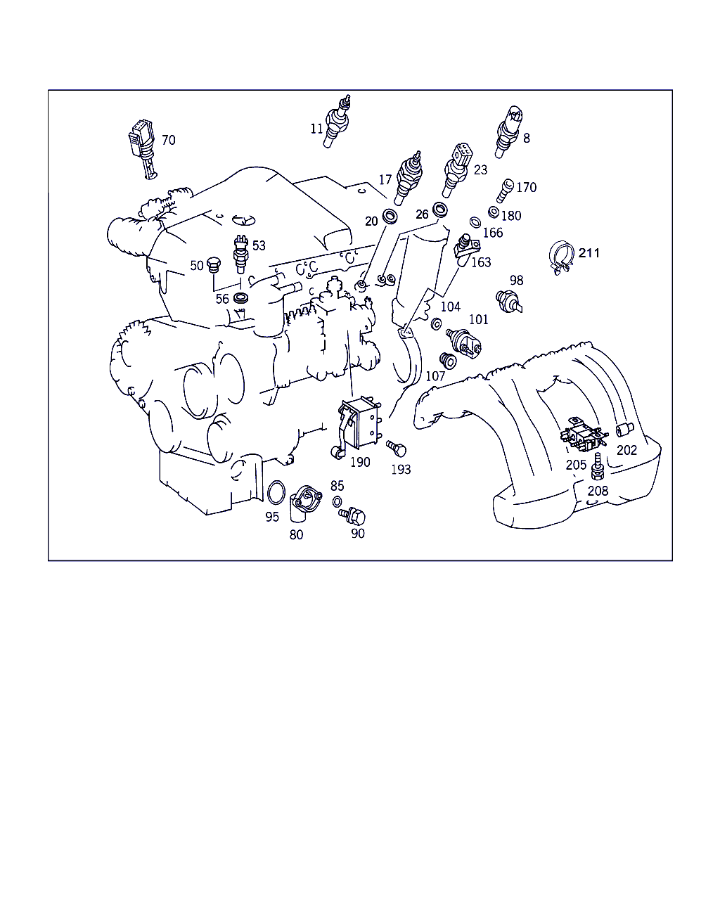 Mercedes-Benz A 015 997 39 48 - Dichtung, Ansaugkrümmer parts5.com