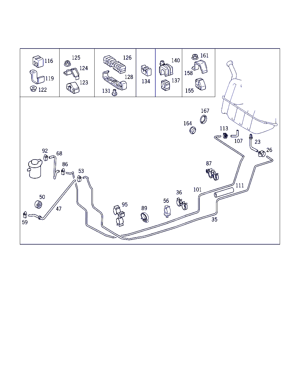 Mercedes-Benz A 001 997 69 90 - Zarnica, dnevna luc za voznjo parts5.com