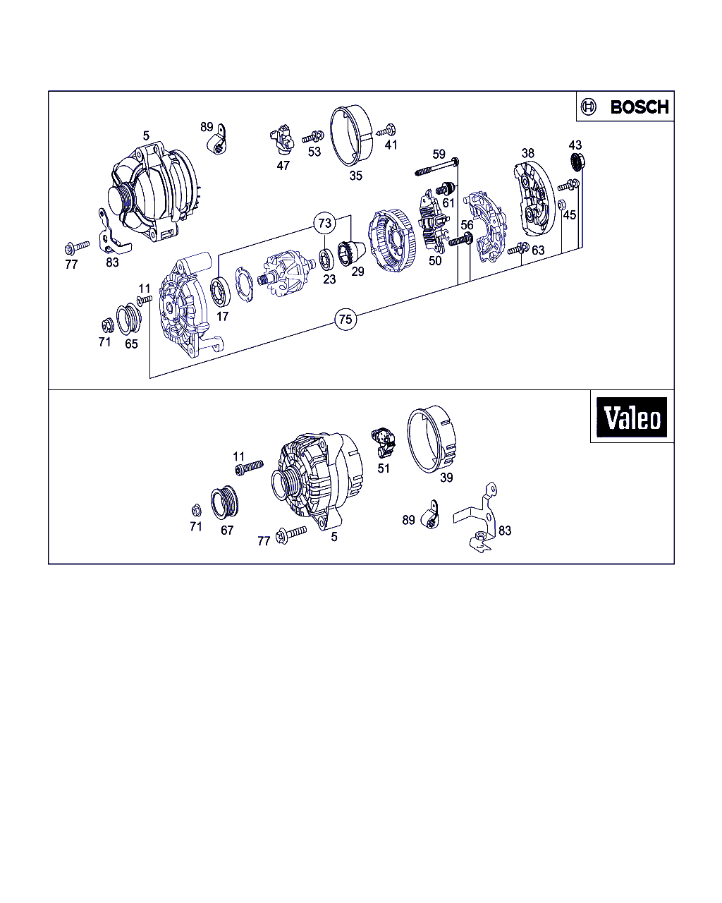 Mercedes-Benz A 002 154 92 06 - Voltage regulator, alternator parts5.com