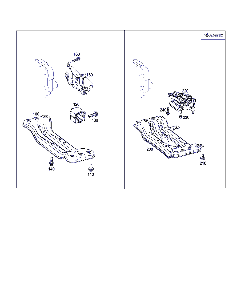 Mercedes-Benz A 212 240 04 18 - Тампон, ръчна скоростна кутия parts5.com