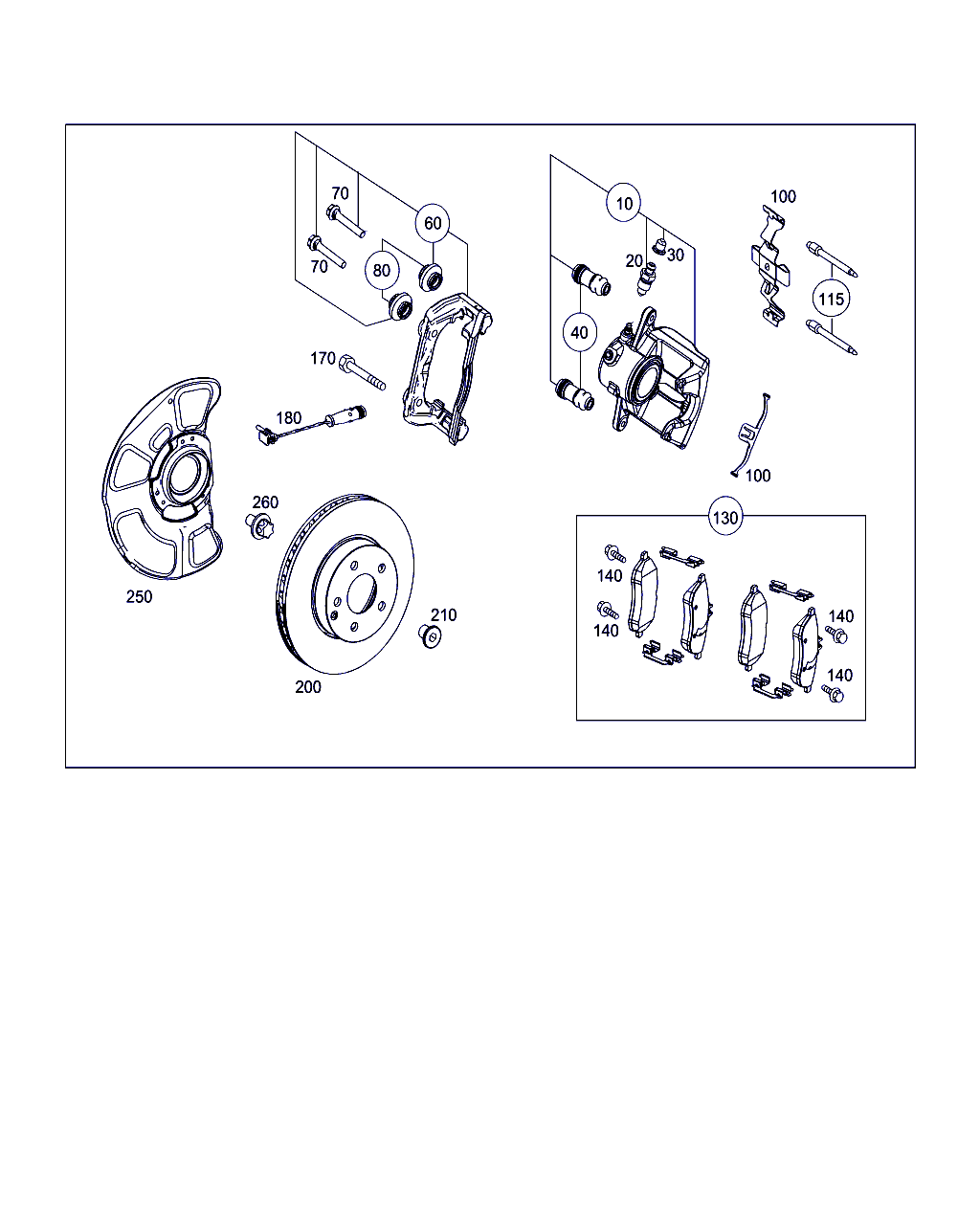 Mercedes-Benz A 005 420 10 20 - Jarrupala, levyjarru parts5.com