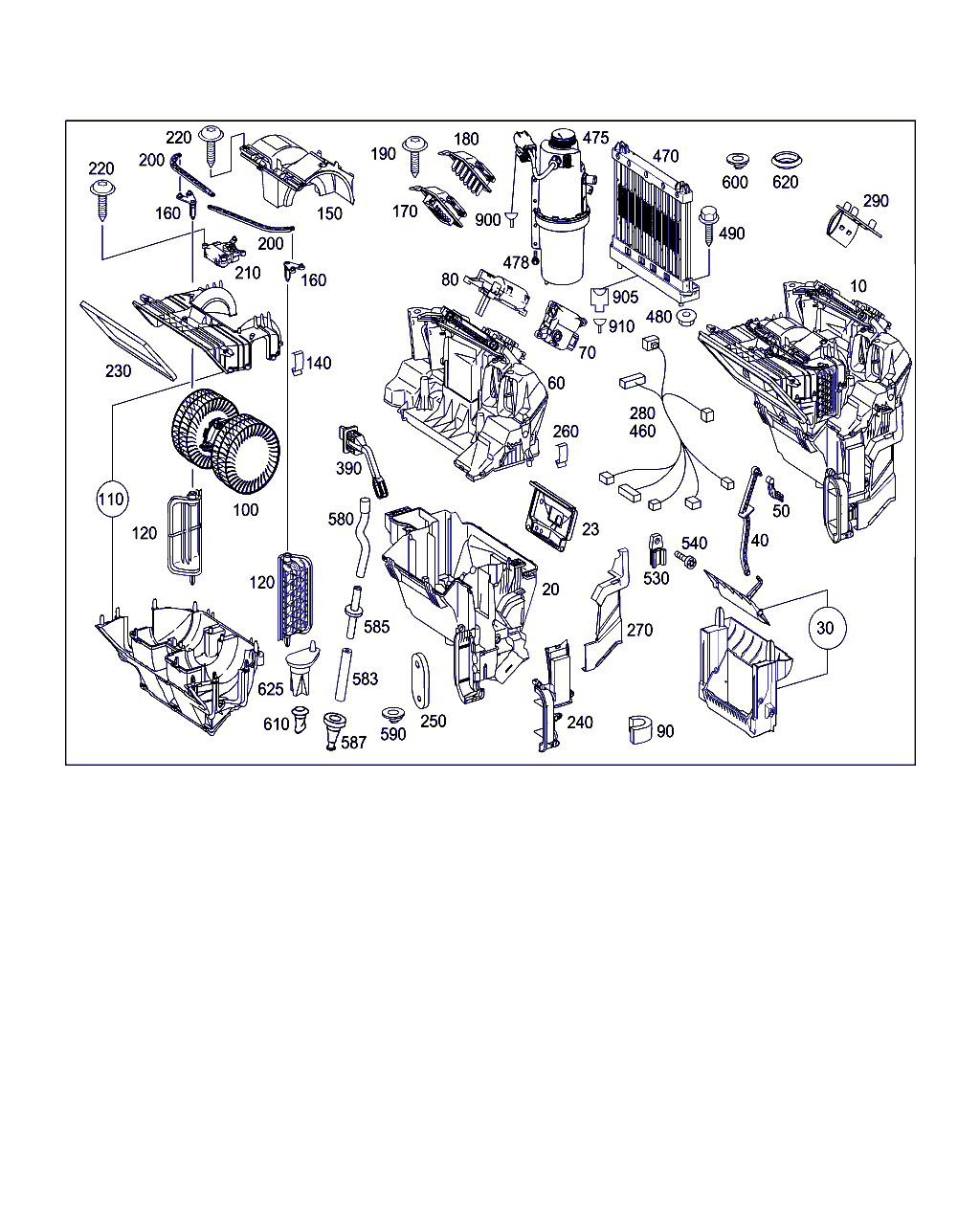 Mercedes-Benz A 000 835 79 04 - Wentylator wewnętrzny parts5.com