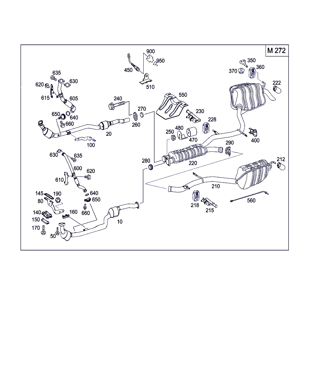 Mercedes-Benz A 211 490 11 20 - Catalizador parts5.com