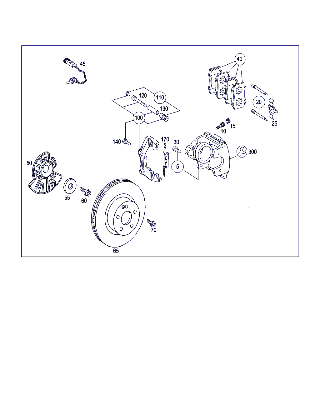 Mercedes-Benz A 220 540 07 17 - Warnkontakt, Bremsbelagverschleiß parts5.com