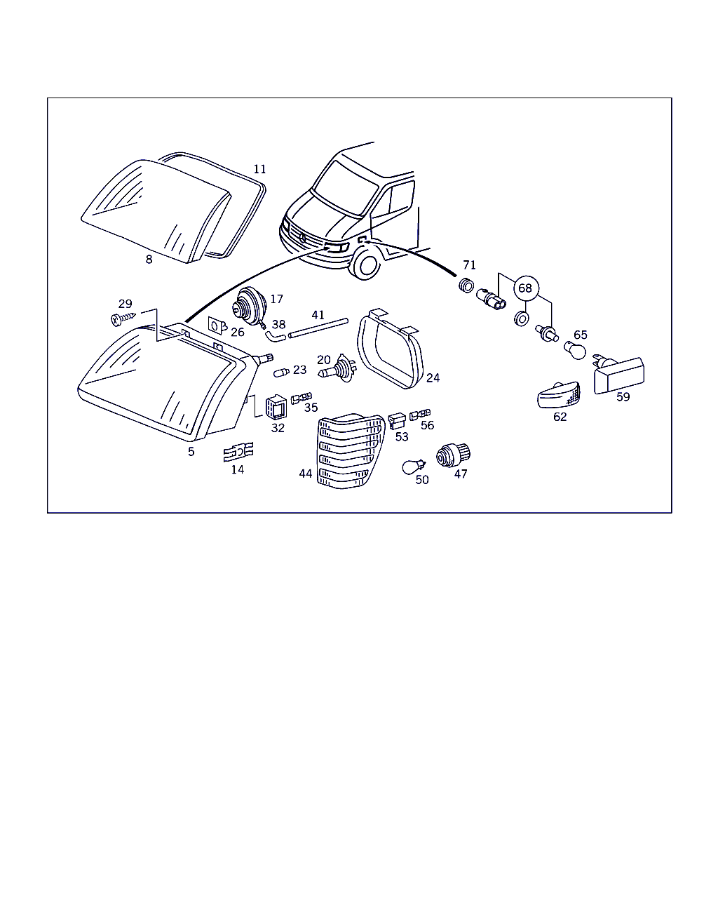 Smart A 001 544 91 94 - Bec, semnalizator parts5.com