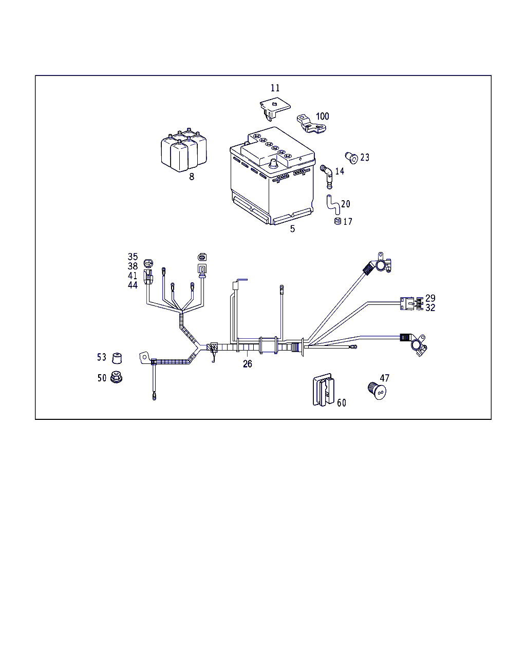 Mercedes-Benz A 005 541 24 01 - Käivitusaku parts5.com