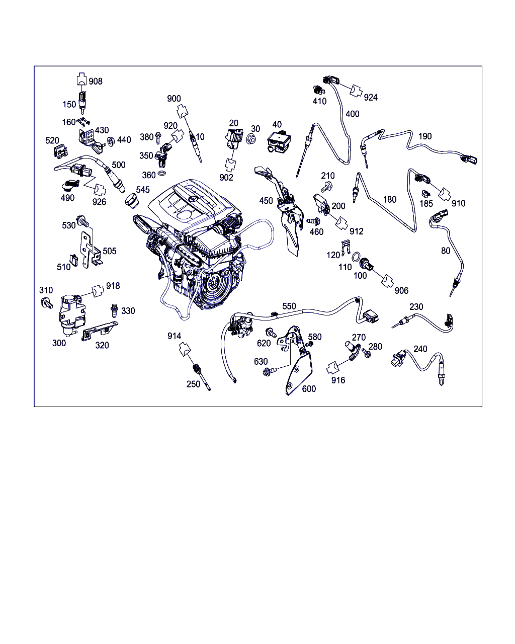 Mercedes-Benz A 607 905 12 00 - Soğutucu akışkan sıcaklık sensörü parts5.com